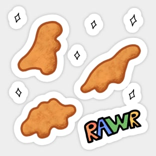 Dino Nugs Sticker